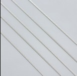 Zdjęcie - Łańcuszek pancerka gęsta srebrny 0,85mm, próba Ag925